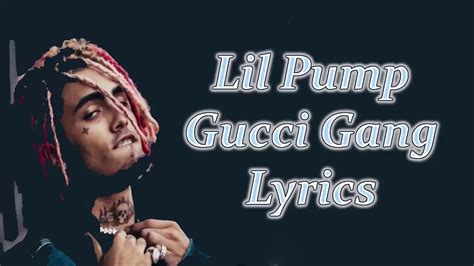 lil pump gucci gang lyrics az|gucci gang clean lyrics.